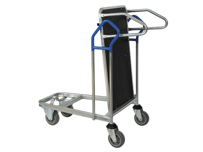 Carro plataforma con barras laterales