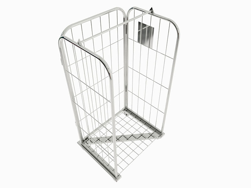 Contenedor de 3 caras con apertura frontal