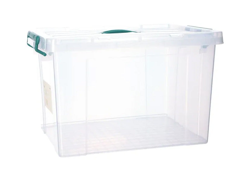 Caja plástica transparente