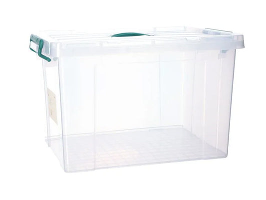 Caja plástica transparente