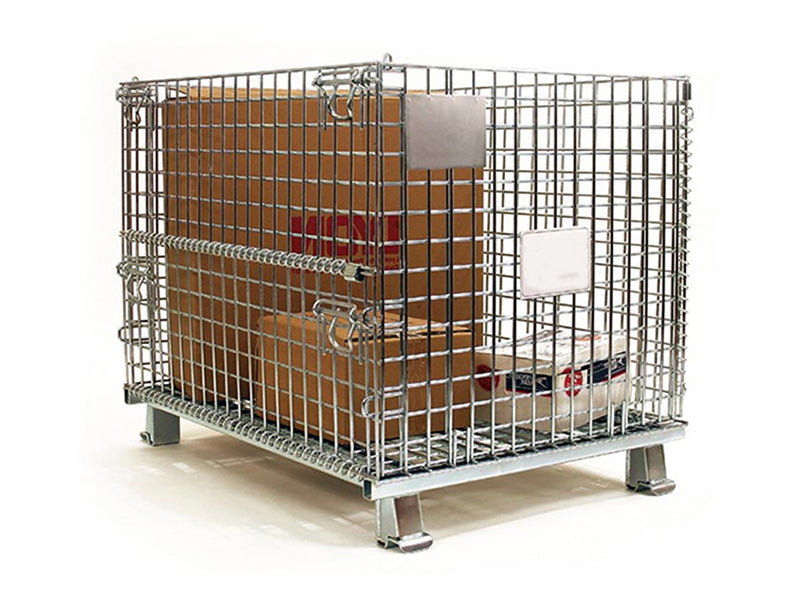 Contenedor de acero multiuso con ruedas