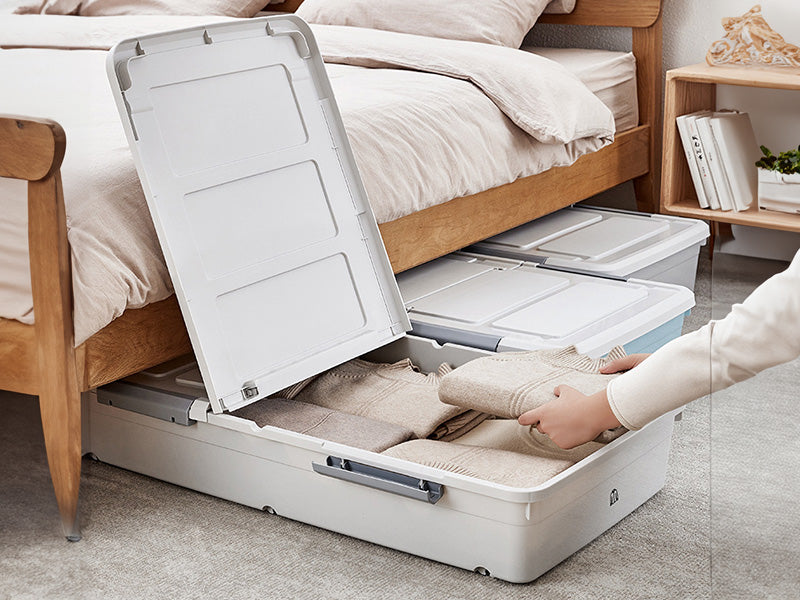 Caja almacenaje bajo cama y sillones