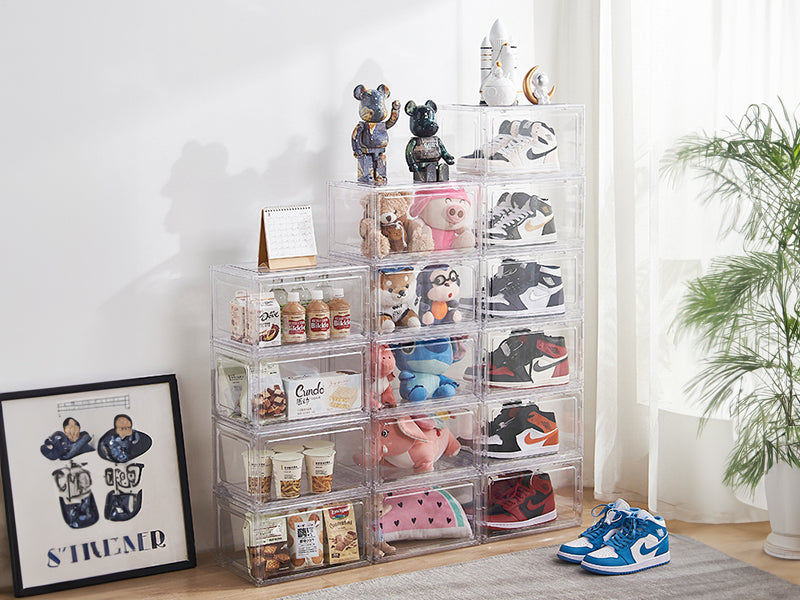 Caja organizadora transparente