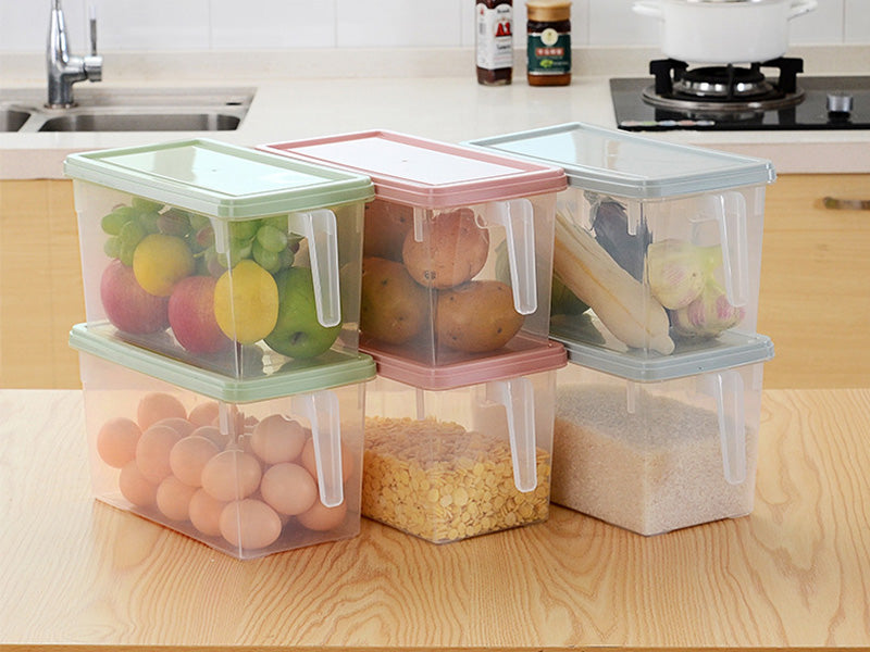 Caja organizadora  con tapa y mango