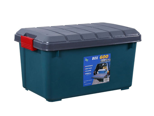 Caja plástica verde