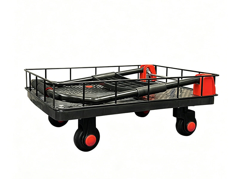 Carro para bodega con rejilla baja