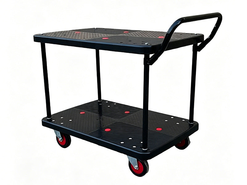 Carro picking con doble plataforma