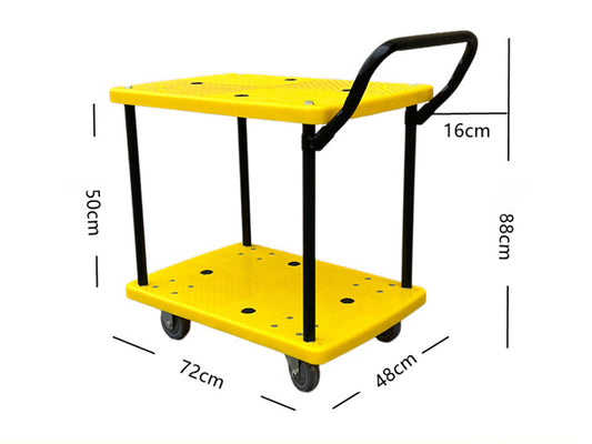Carro picking con doble plataforma