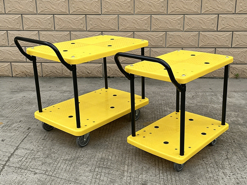 Carro picking con doble plataforma