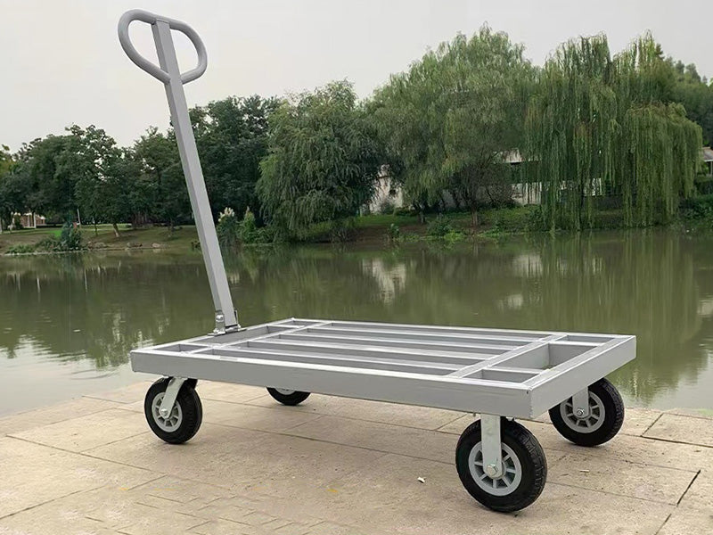 Carro bodega con plataforma de rejilla