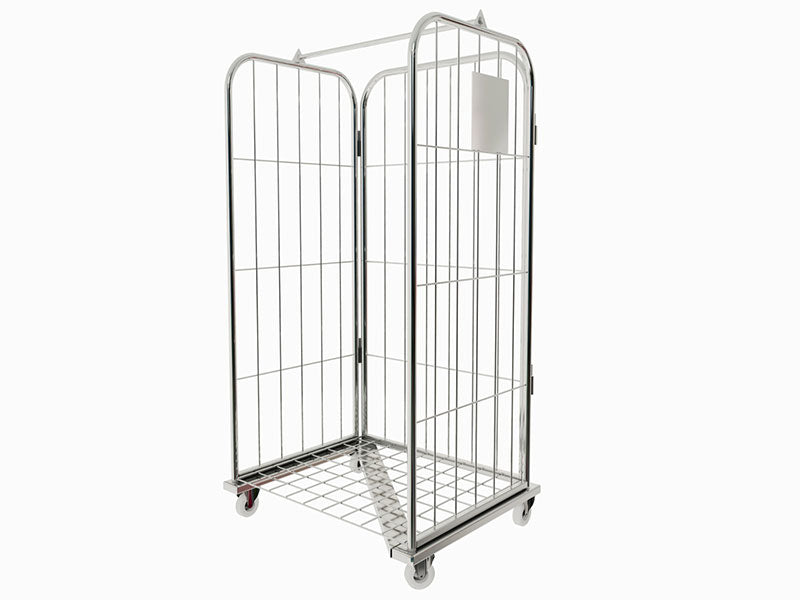 Contenedor de 3 caras con apertura frontal