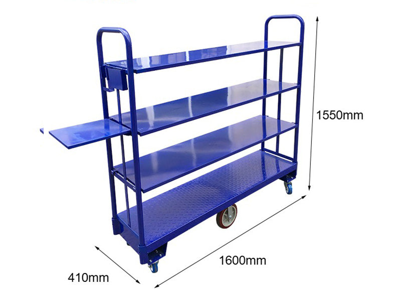 Carro picking de 4 bandejas