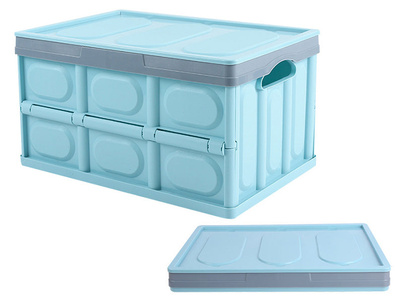 Caja plegable multiuso con tapa desmontable