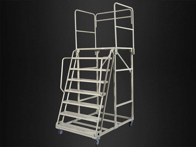 Escalera tipo avión de 7 peldaños