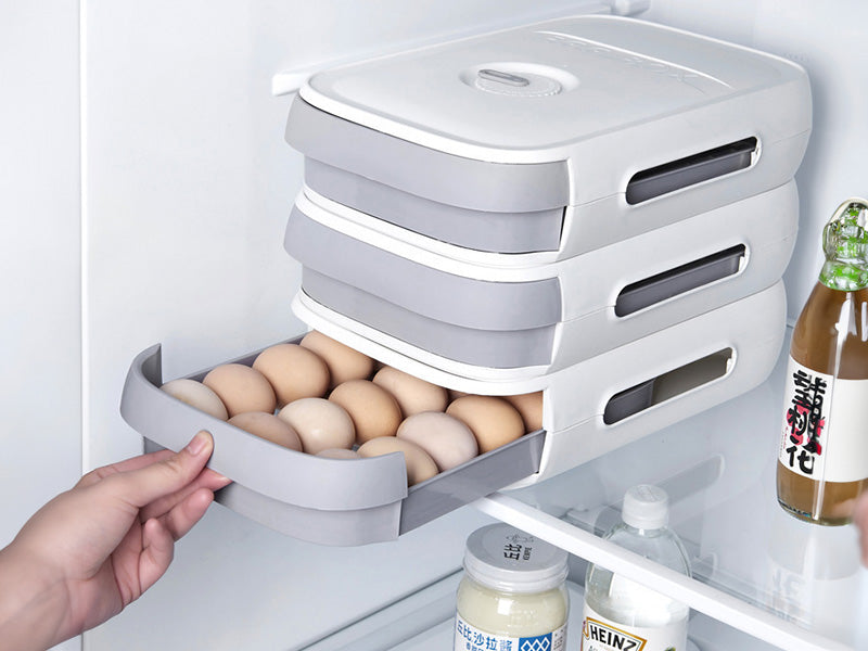 Cajón organizador para huevos
