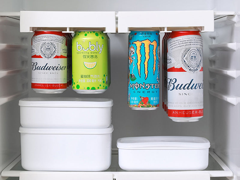Organizador colgante de latas para refrigerador