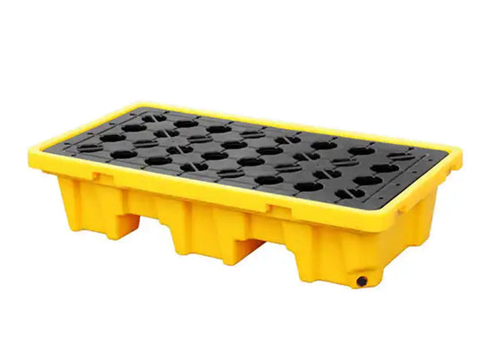 Pallet anti derrame para 2 tambores