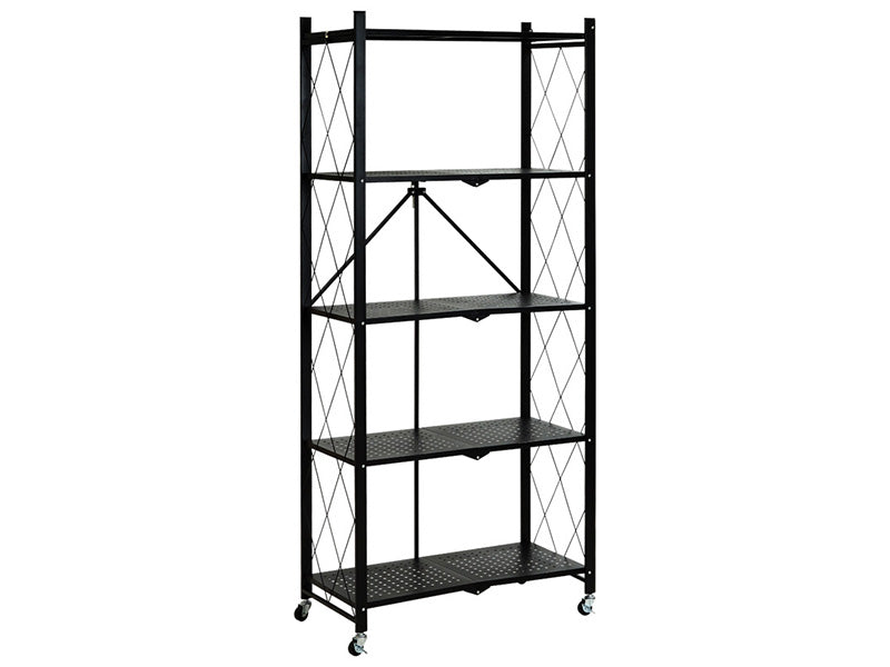 Estante organizador plegable de 4 y 5 niveles