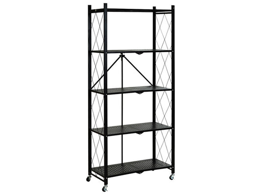 Estante organizador plegable de 4 y 5 niveles