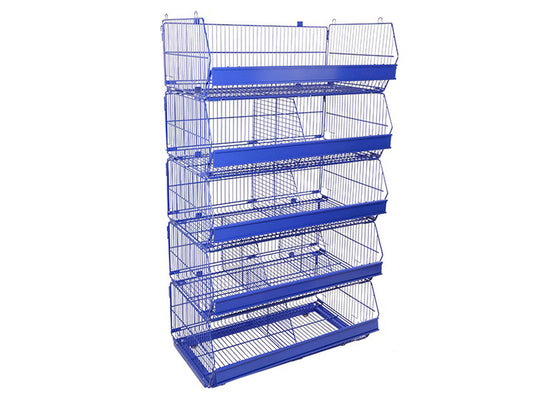 Rack de malla multiuso