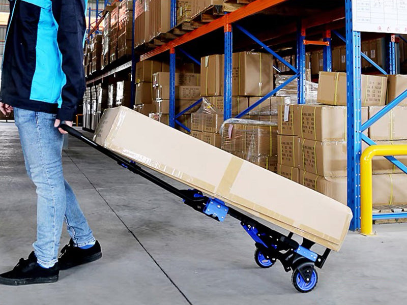 2-en-1 Carro multiuso plegable